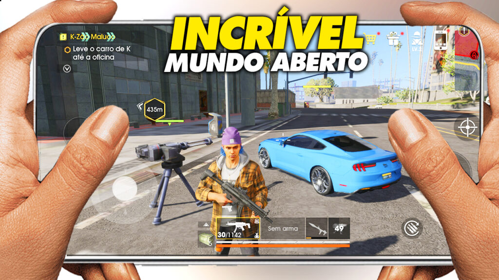 Free City Novo Jogo de Mundo Aberto Estilo GTA para Android