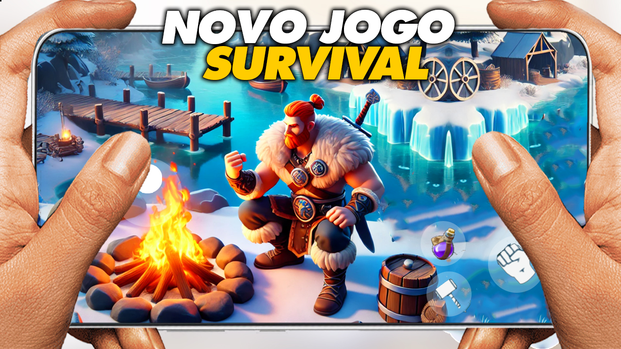 Vinland Tales Survival – NOVO JOGO DE SOBREVIVENCIA ANDROID