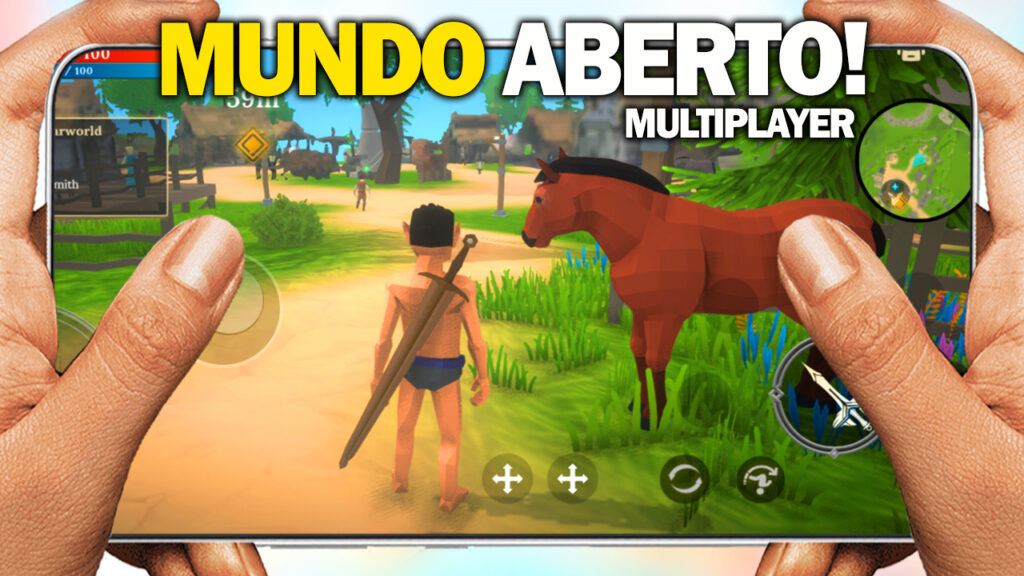 Outlanders MMO NOVO JOGO PARA CELULAR ANDROID E IOS