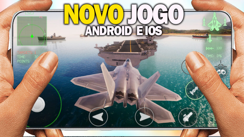 Fighter Jet Combat : Warzone NOVO JOGO PARA CELULAR ANDROID