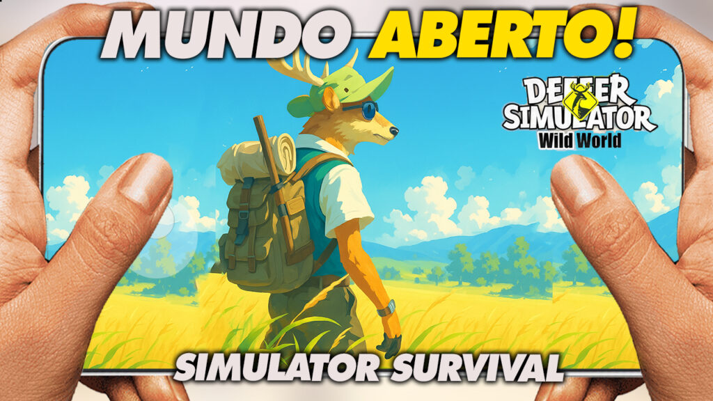 DEEEER Simulator: Wild World NOVO JOGO PARA CELULAR ANDROID E IOS
