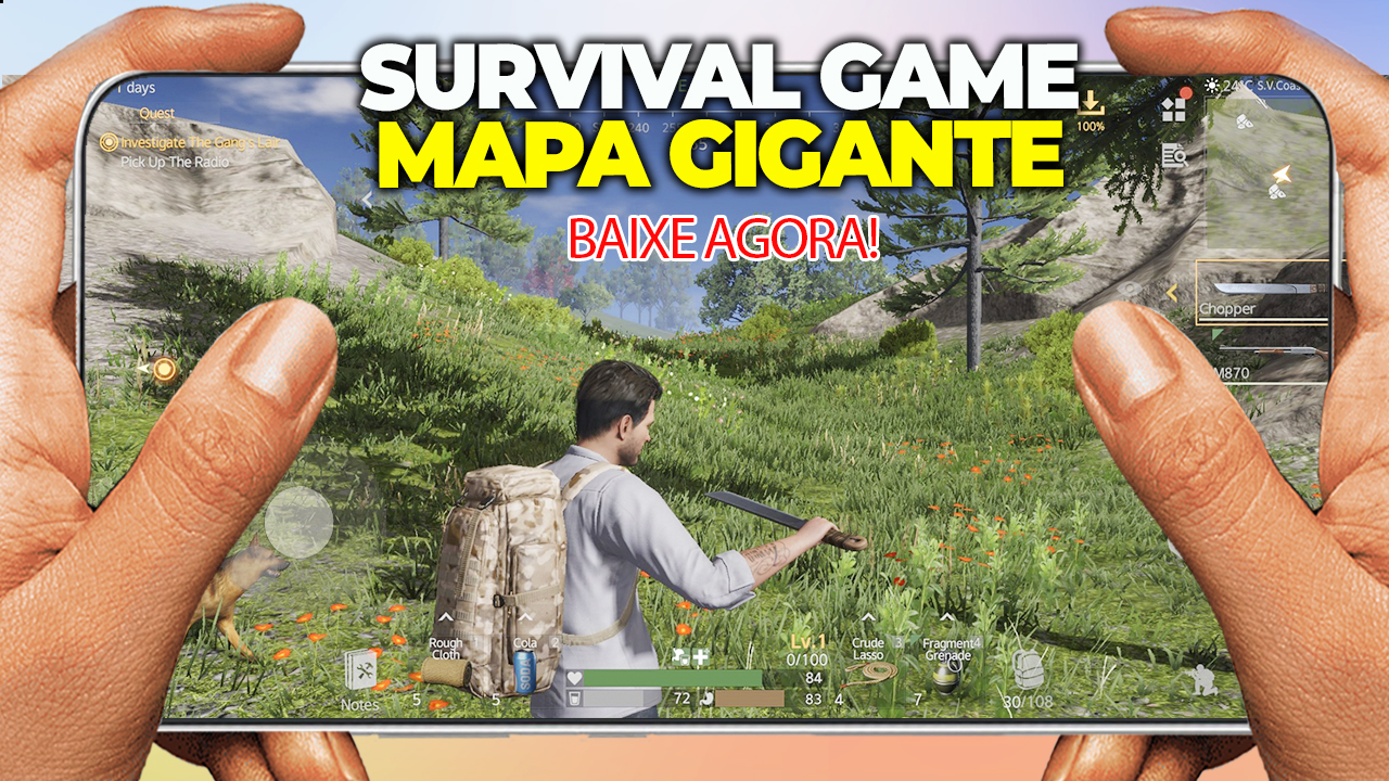 CrisisX – NOVO JOGO DE SOBRVEIVENCIA E MUNDO ABERTO PARA ANDROID- NOVA BETA