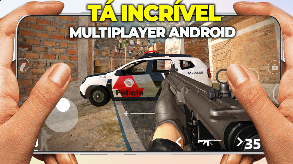 BR Elite – Invasao a Favela NOVO JOGO MULTIPLAYER PARA CELULAR ANDROID