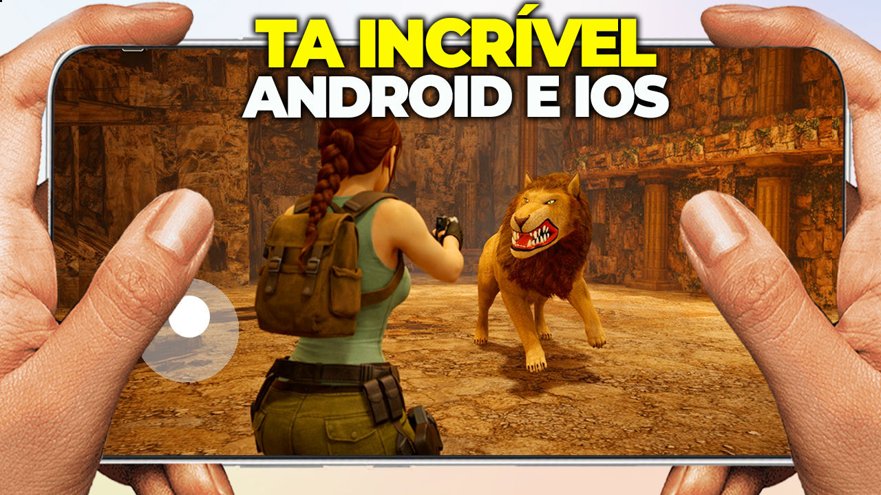 Tomb Raider I-III Remastered Mobile Gameplay (Android & IOS)