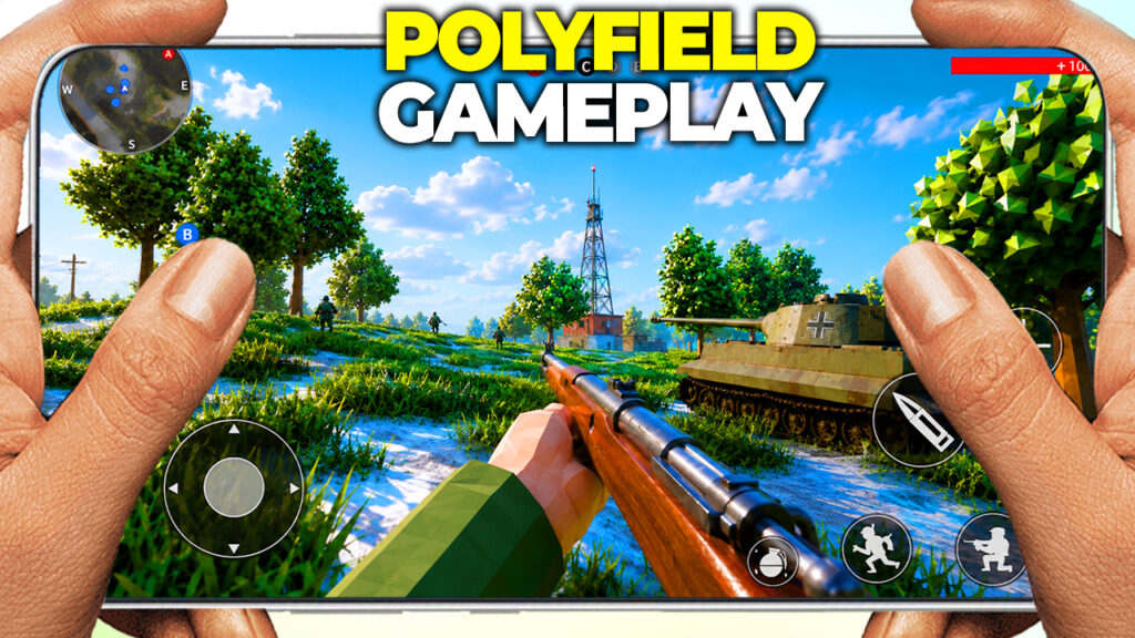POLYFIELD (New update: New Weapons) Gameplay Android & IOS