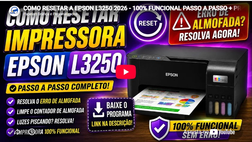 Reset Epson L3250