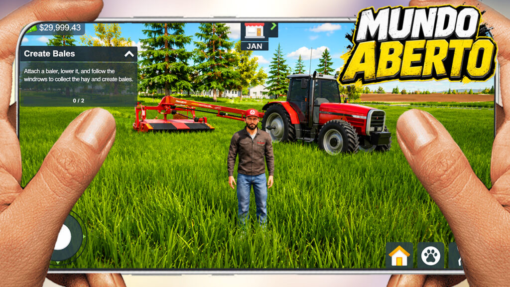 American Farming 2 NOVO JOGO DE SIMULADOR DE FAZENDA PARA CELULAR ANDROID E IOS