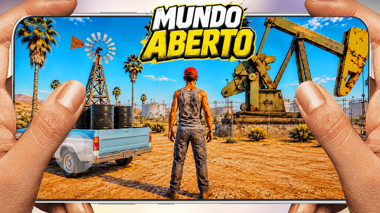 Landman: Oil Simulator NOVO JOGO MUNDO ABERTO PARA CELULAR ANDROID