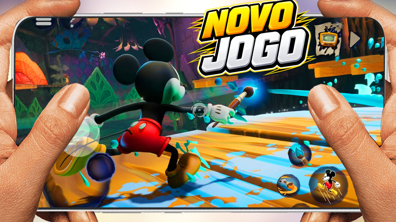 Disney Epic Mickey: Rebrushed NOVO JOGO PARA ANDROID