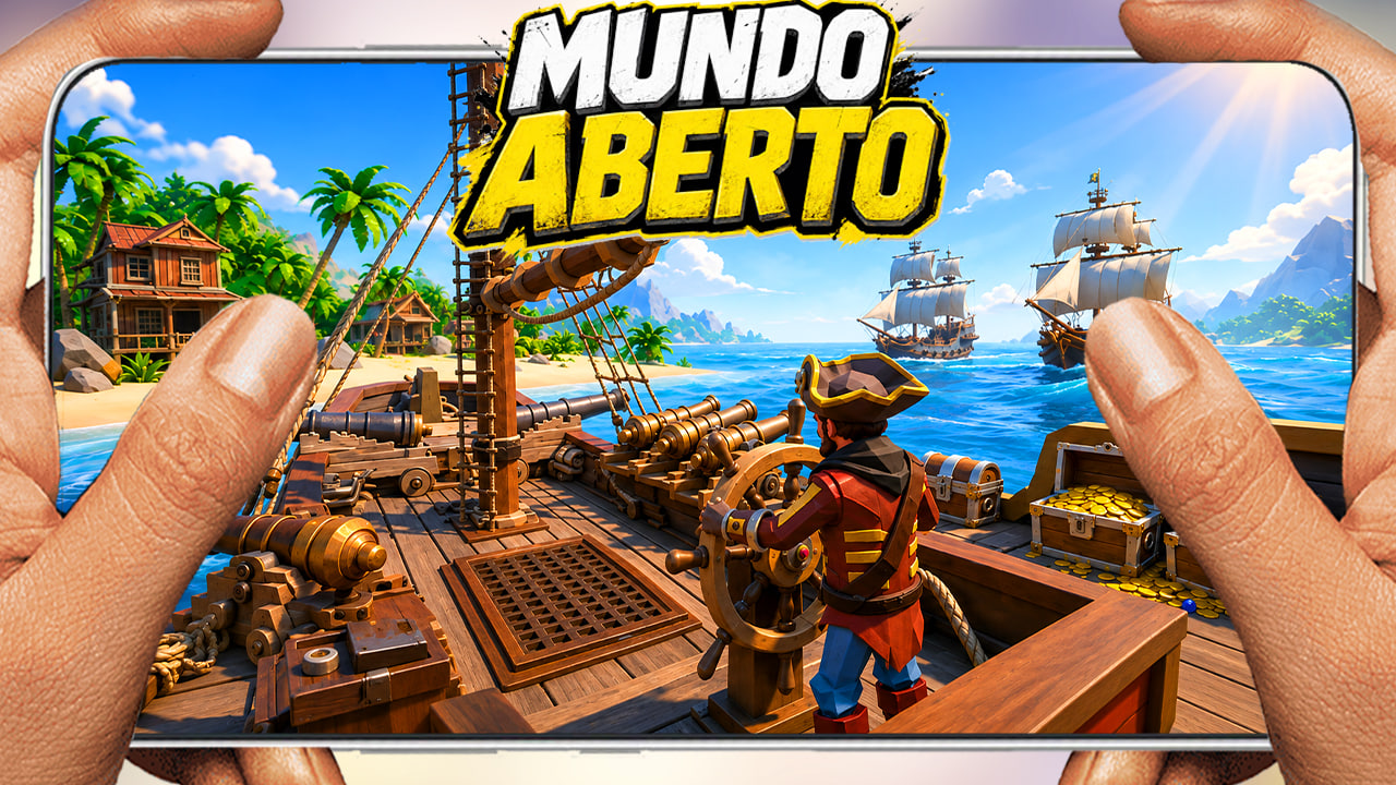 Corsair Pirate NOVO JOGO DE MUNDO ABERTO PARA CELULAR ANDROID