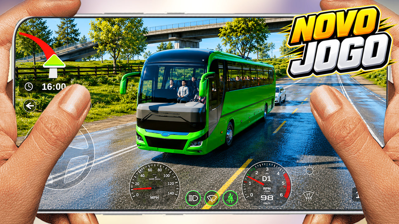 SAIU Bus Simulator : Coach Master NOVO JOGO PARA CELULAR ANDROID